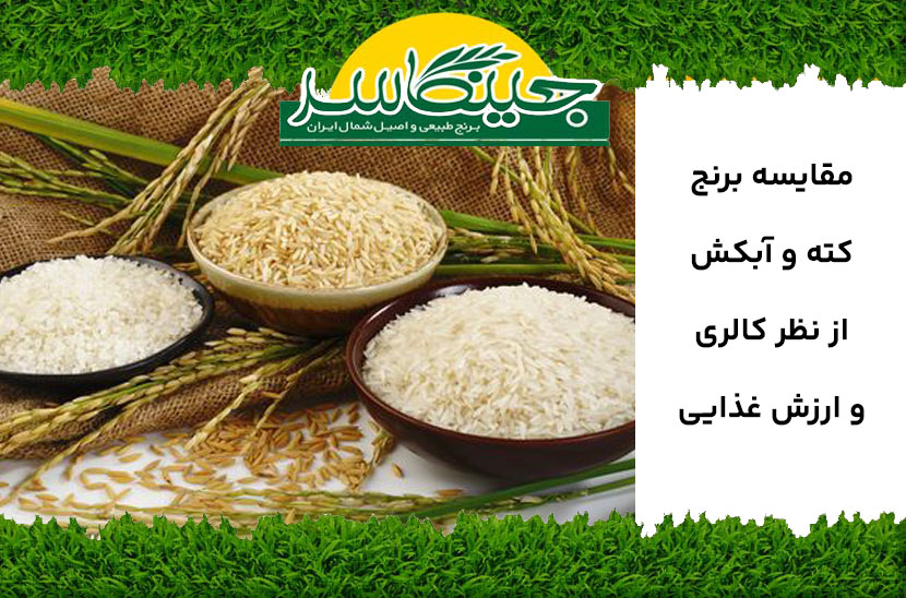 مقایسه برنج کته و برنج آبکش