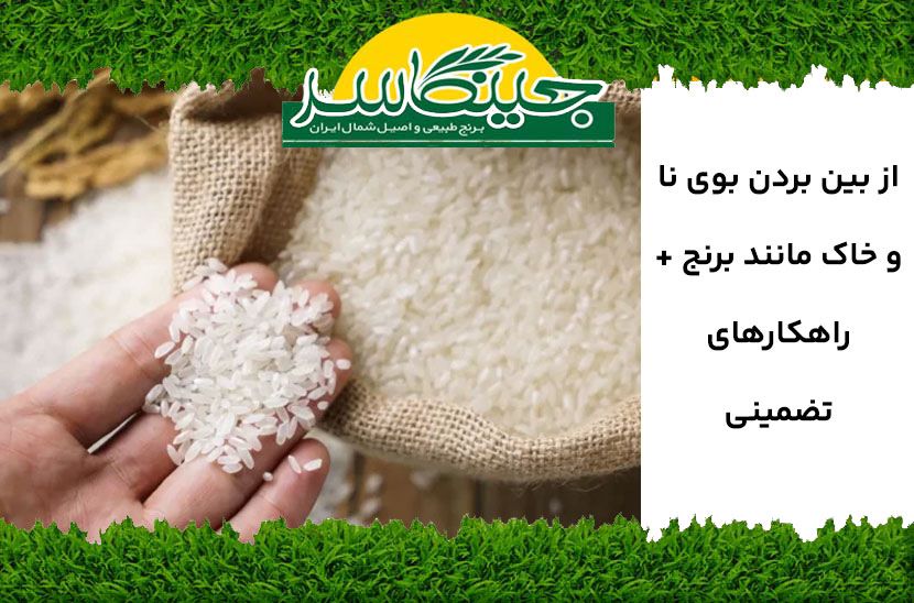 از بین بردن بوی نای برنج