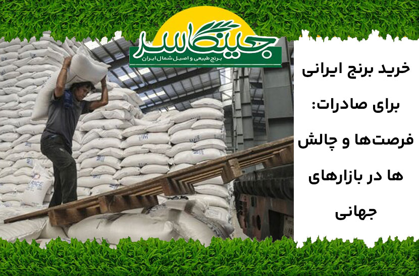 برنج ایرانی برای صادرات